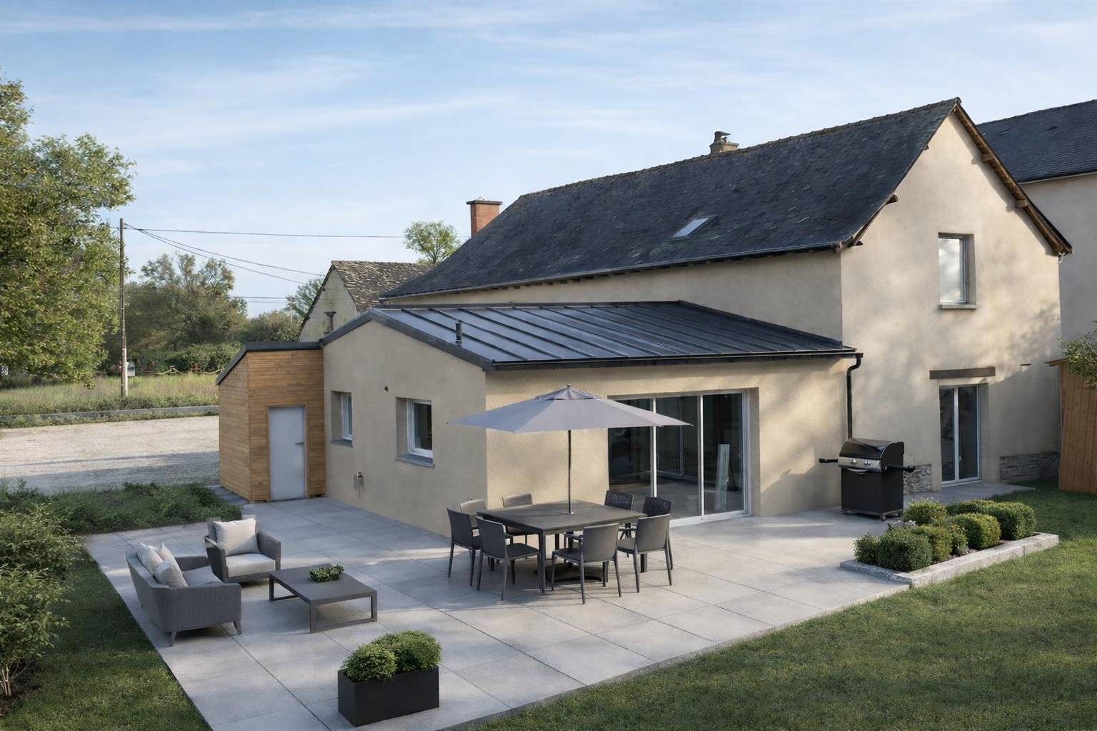 Extension à SAINT-GILLES (35)