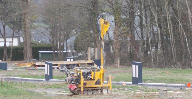 Réalisation d'une étude sol avant la construction